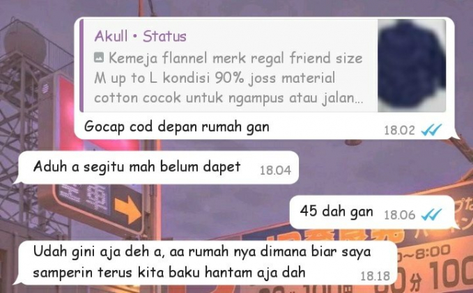 Kocak, 4 Chat Nawar Barang Ini Sukses Mancing Emosi Penjual